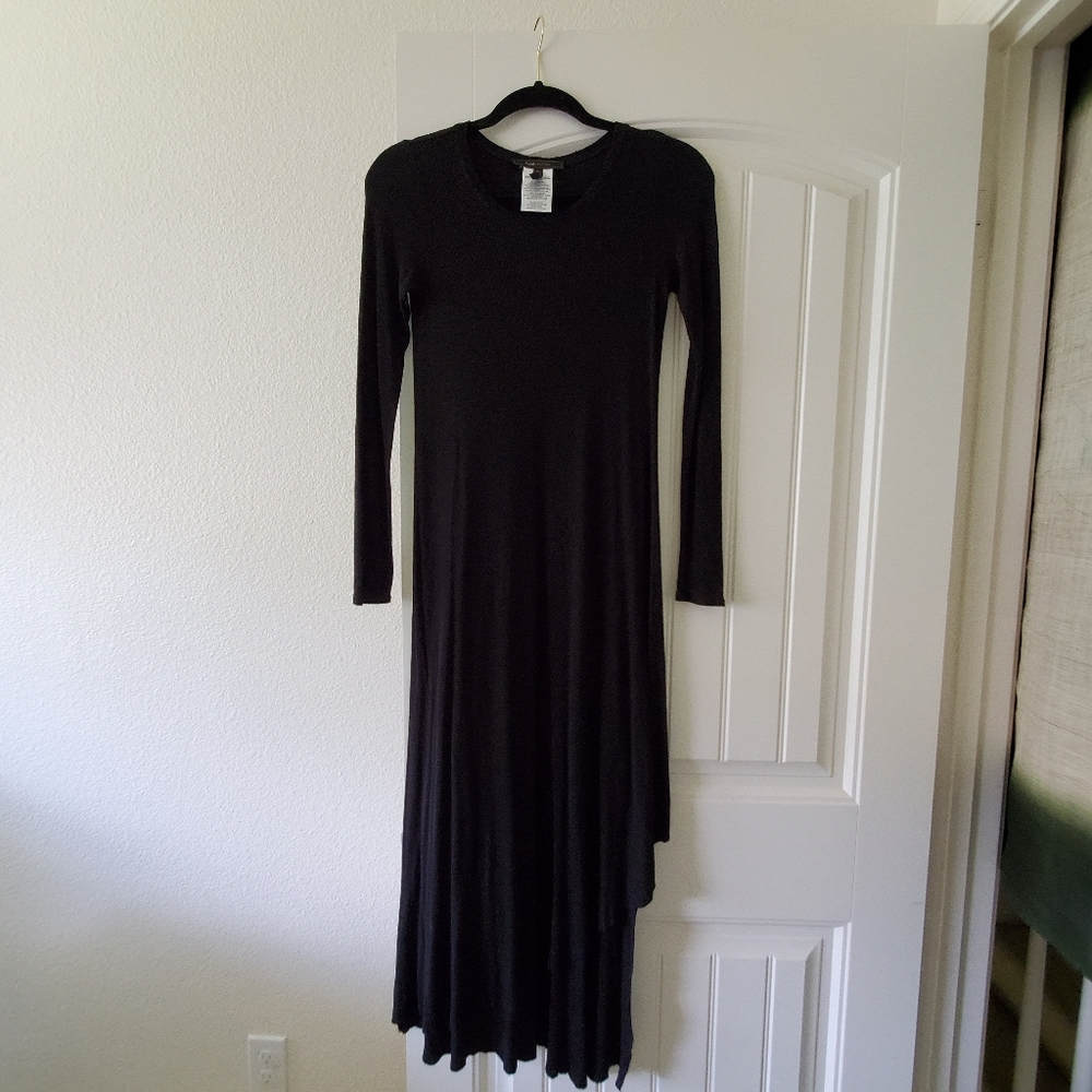 BCBG long black dress